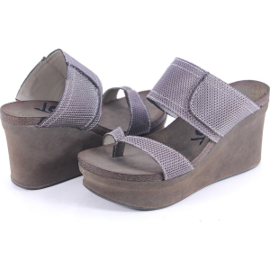 Image of OTBT Brookfield Sandals Pewter Mesh