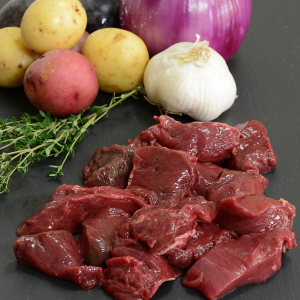 Diced Bison Stew Meat - 10 packs, 1lb ea