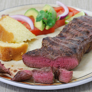 Bison Top Sirloin Steak - 2 steaks, 8 oz ea