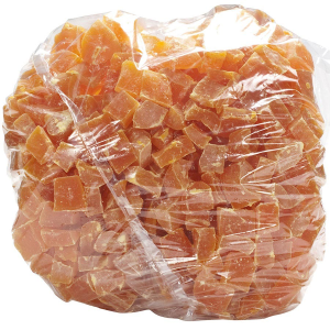 Papaya Chunks - Dried - 5 lb bag