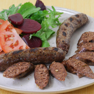 Southwestern Style Bison Sausage - 1 lb pack, 4 links