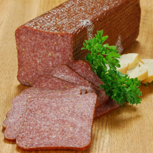 Square Mustard Seed Salami - 1 lb