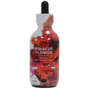 Hibiscus Flower Natural Concentrate - 3.4 fl oz bottle