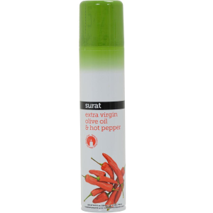 Extra Virgin Olive Oil and Hot Pepper Flavor - 8.45 fl oz spray bottle