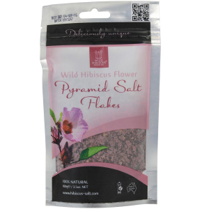 Wild Hibiscus Flower Pyramid Salt - 3.5 oz