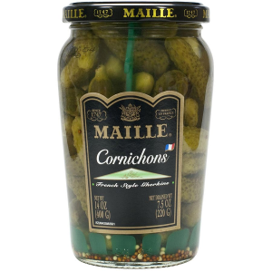 Cornichons - French Style Gherkins - 7.5 oz jar