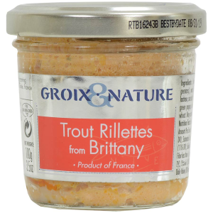 Trout Rillettes from Brittany - 3.5 oz jar