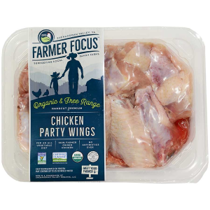 Chicken Party Wings - Organic - 1.3 lbs