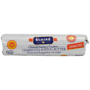 Echire Beurre de Baratte (Churned Butter), Unsalted - 8.8 oz