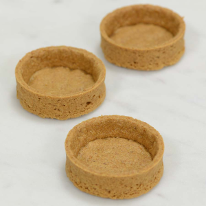 Round Graham Cracker Tart Shells - 1.3 inch mini - 280 count
