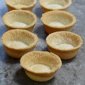 Pastry Shell - Unsweetened, 1.75 Inch, Raw, Frozen - 1 box - 204 count