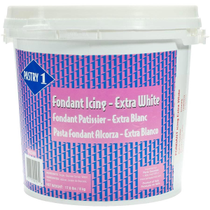 Fondant Icing - Extra White - 1 pail - 11 lbs