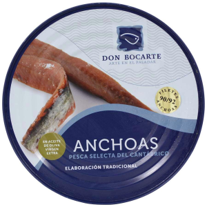 Anchovies in Extra Virgin Olive Oil - 1 tin - 19.5 oz