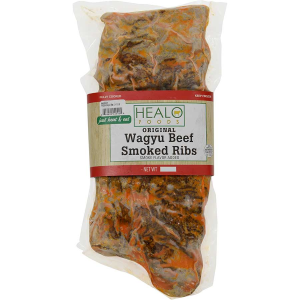 Wagyu Beef Smoked Ribs - Fully Cooked - 2.75 lbs