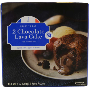 French Chocolate Lava Cake, Frozen - 7 oz (2 cakes)