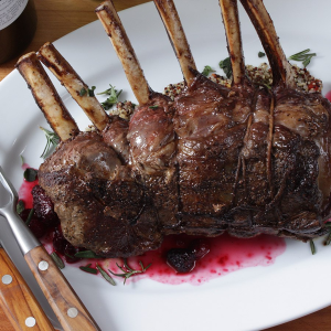 Nilgai Antelope Frenched 8 Bone Racks - 1 rack, 4-5 lbs