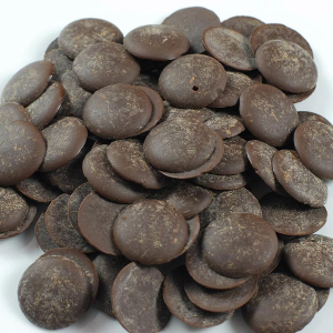 Noel Dark Chocolate Pistoles - Semi-sweet 58.5%, Grand - 1 box - 11 lbs