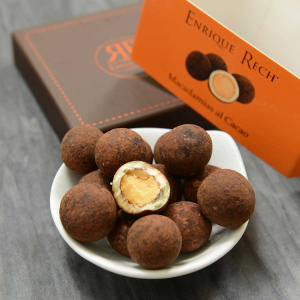 Toasted Macadamia Nuts Covered in White Chocolate and Cocoa Powder - 1 box - 8.8 oz