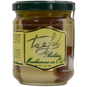 Boletus Mushrooms in Olive Oil - Sliced - 7 oz jar