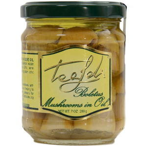 Whole Boletus Mushrooms in Olive Oil - 7 oz jar