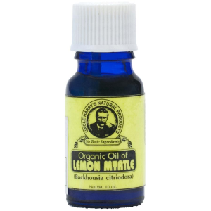 Organic Oil of Lemon Myrtle - .33 fl oz bottle