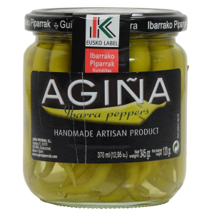Ibarrako Piparrak - Basque Peppers in Brine - 12.17 oz jar