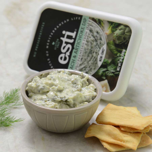 Greek Spinach and Artichoke Dip, with PDO Parmesan - Gluten Free - 10 oz tub