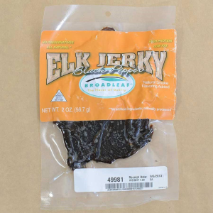 All Natural Elk Jerky - 2 oz pack