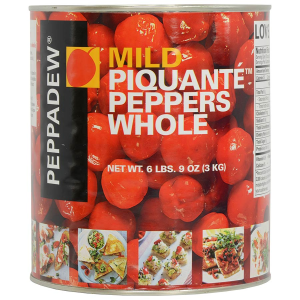 Peppadew Peppers - Whole Sweet Piquante Fruit - 1 can - 70 oz