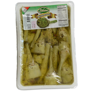 Grilled Artichokes in Oil - Long Stems - 1 tub - 4.4 lbs