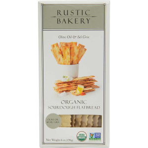 Organic Sourdough Flatbread - Olive Oil and Sel Gris - 1 pack - 6 oz