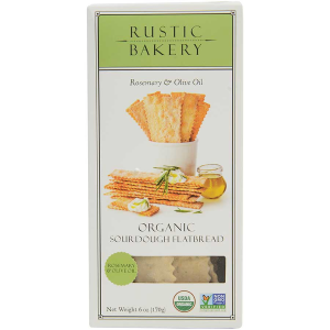 Organic Sourdough Flatbread - Rosemary and Olive Oil - 1 pack - 6 oz