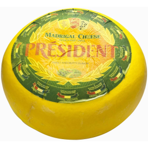 Madrigal Cheese - French Baby Swiss Cheese - 25 lb wheel