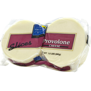 Provolone Cheese Slices - 1.5 lbs