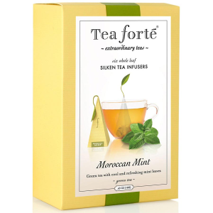 Tea Forte Moroccan Mint Green Tea Infusers - 40 Infusers Event Box