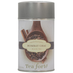 Tea Forte Bombay Chai Black Tea - Loose Leaf Tea Canister - 50 Servings Canister