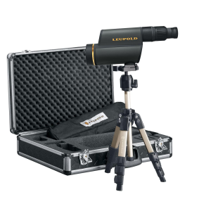 BLEMISHED Leupold GR 12-40x60mm HD Spotting Scope Kit Shadow Gray