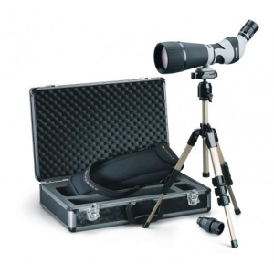 Leupold BLEMISHED Leupold Kenai 30x, 25-60x80mm HD Angled Spotting Scope Kit - Gray/Black - $912.49 at Natchez Shooting & Outdoors