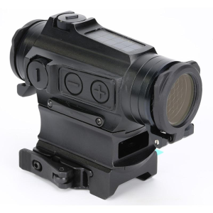 Holosun Micro Red Dot Sight HE515CM-GR Elite - Green Circle Dot/Solar Panel/QD Mount