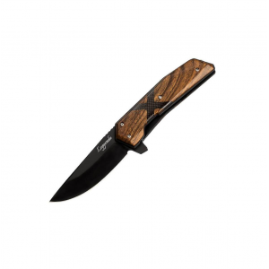 WOOX Leggenda Folding Knife 3 1/2" Blade Walnut w/ Carbon Fiber