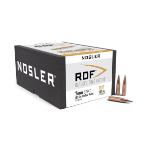 Nosler Nosler RDF Rifle Bullets 7mm .284" 185 gr HPBT 500/ct - $314.99 at Natchez Shooting & Outdoors