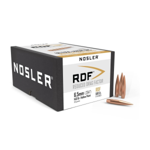 Nosler Nosler RDF Match Rifle Bullets 6.5mm .264" 140 gr HPBT 500/ct - $281.49 at Natchez Shooting & Outdoors