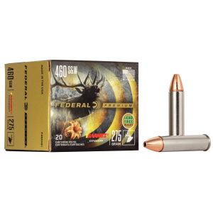 Federal Premium Vital-Shok Handgun Ammunition .460 S&W 275 gr BXP 1800 fps 20/box