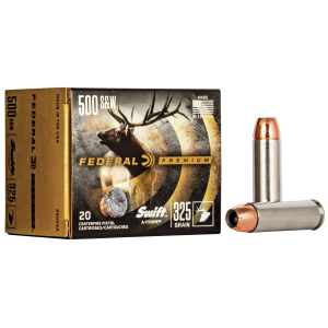 Federal Federal Premium Vital-Shok Handgun Ammunition .500 S&W 325 gr SAF 1800 fps 20/box - $79.99 at Natchez Shooting & Outdoors