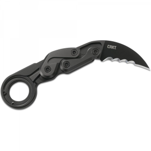 CRKT Provoke Folding Knife with Kinematic Innovations / Veff Serrations 2-2/5" Blade