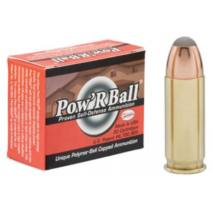 Glaser Pow'RBall Handgun Ammunition  .38 Spl (+P) 100 gr JHP 1150 fps 20/box