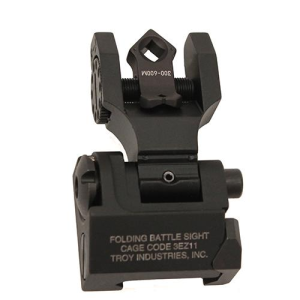 Troy Industries Troy Dioptic Folding Sight, Tritium -Black