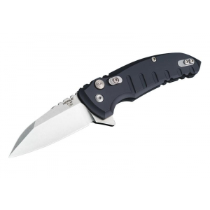 Hogue X1-MicroFlip Flipper Folding Knife 2-3/4" Wharncliffe Blade Matte Black