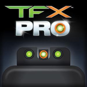 Truglo Truglo TFX Pro Tritium/Fiber-Optic Day/Night Sights - Walther PPS (Except M2) - Orange Outline Front/Green Rear - $99.99 at Natchez Shooting & Outdoors