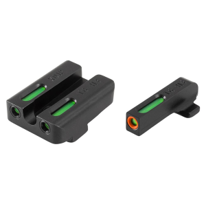 Truglo Truglo TFX Pro Tritium/Fiber-Optic Day/Night Sights Fit Springfield XD|Springfield XDM (excluding 5-1/4 in Comp Series)|Springfield XDS - Orange Outline - $99.99 at Natchez Shooting & Outdoors